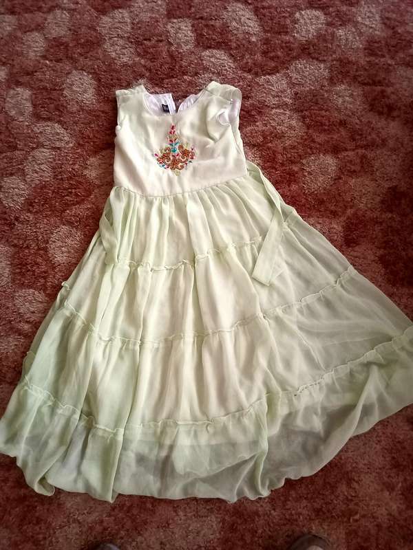 Girls dress Mr baby Garment