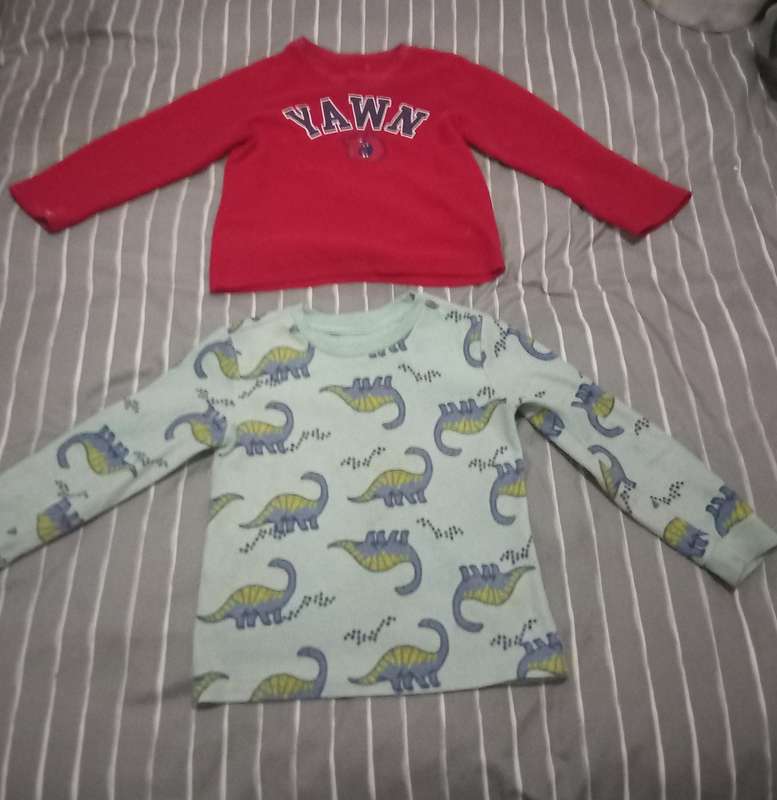 Boys pyjama tops