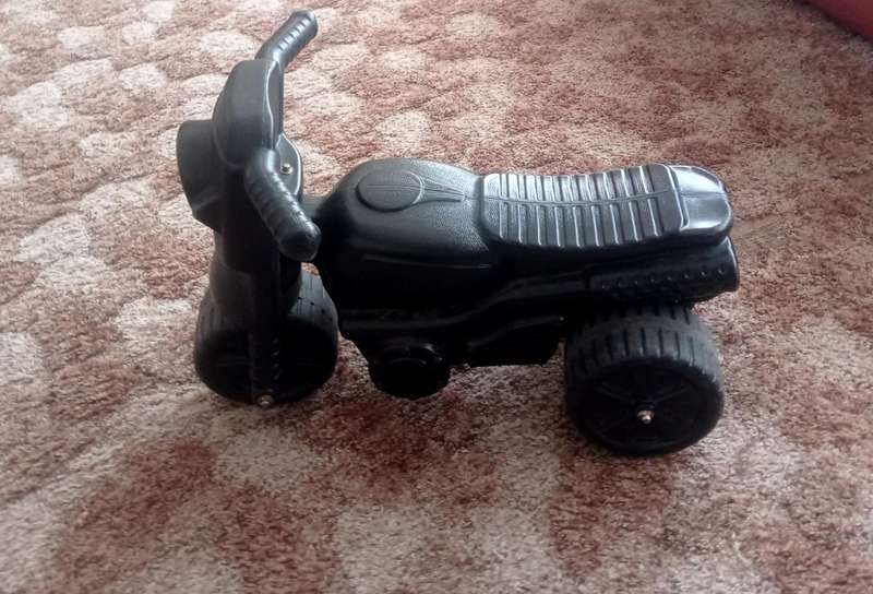 Kiddies plastic bike