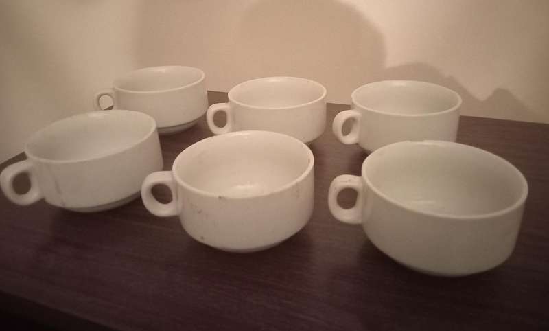 6 x cups