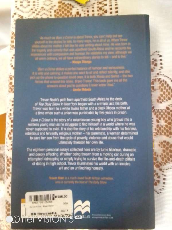 Trevor Noah book