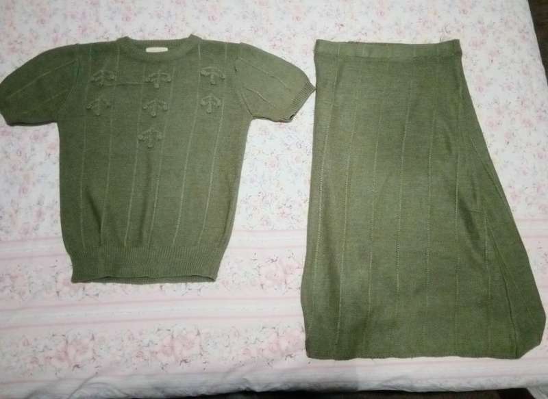 Ladies top and skirt