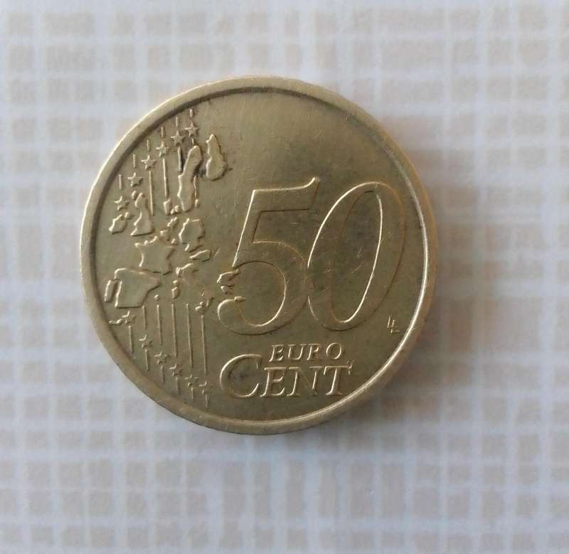 2002 Italy 50cents euro