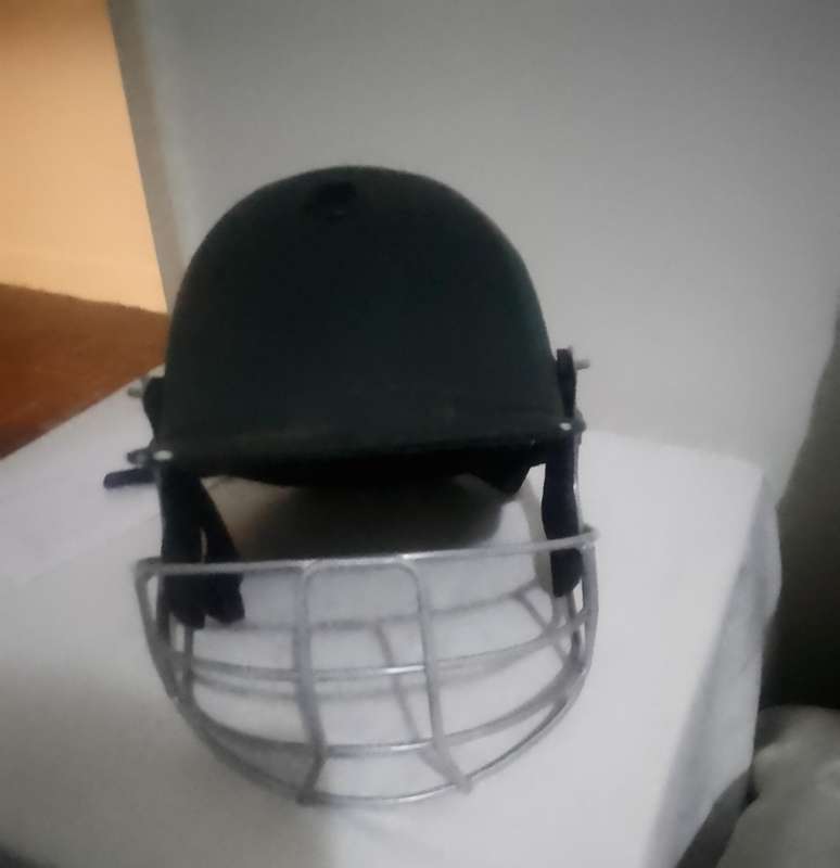 Cricket helmet  Maxed