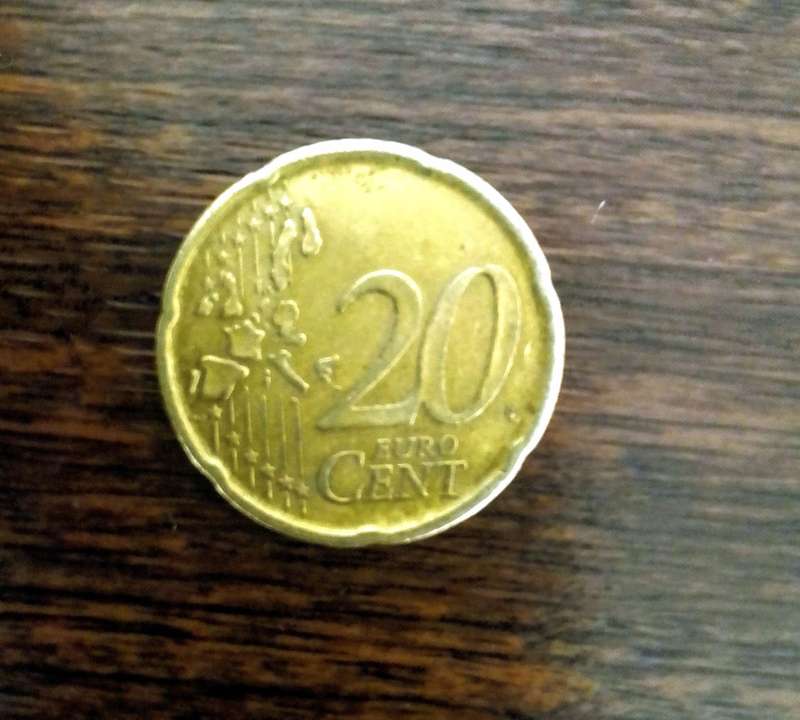 1999 Spain (Espana)20cents euro coin