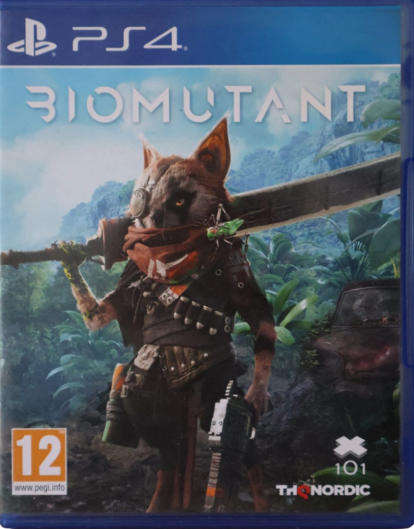 Biomutant (PS4) | Complete with Case | Like New Disc | Post-Apocalyptic Kung-Fu Adventure