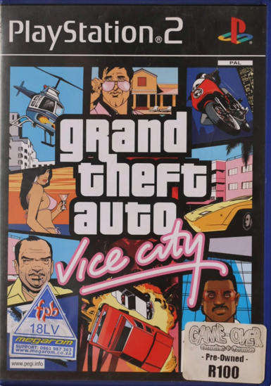 Grand Theft Auto: Vice City (PS2) CIB | Includes Poster