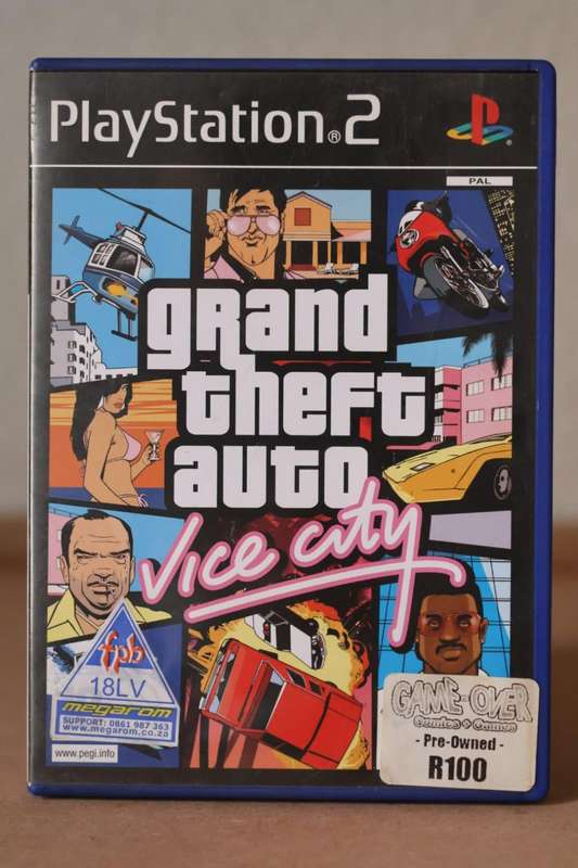 Grand Theft Auto: Vice City (PS2) CIB
