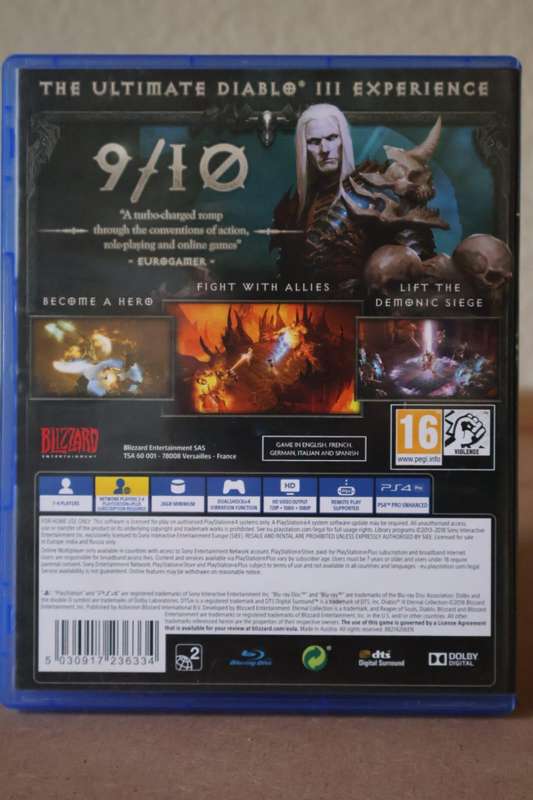 Diablo III (3): Eternal Collection (PS4) | Perfect Condition