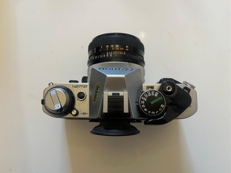 Canon Ae-1P with 50mm 1.8