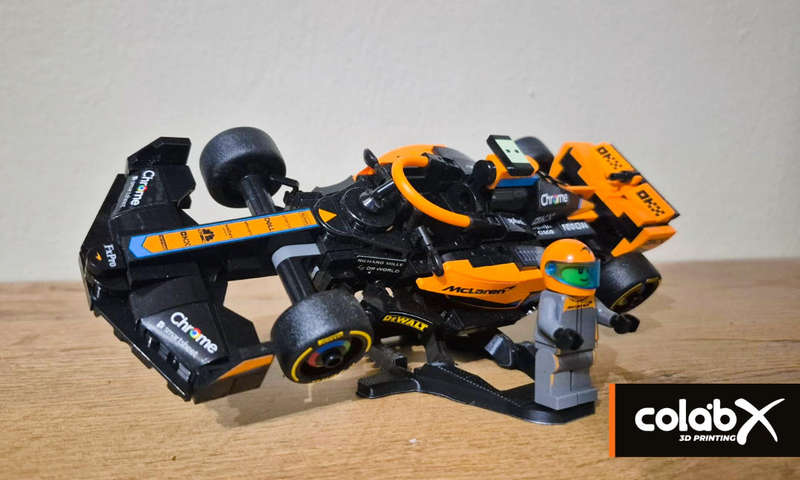LEGO F1 Championship Cars Display Stand