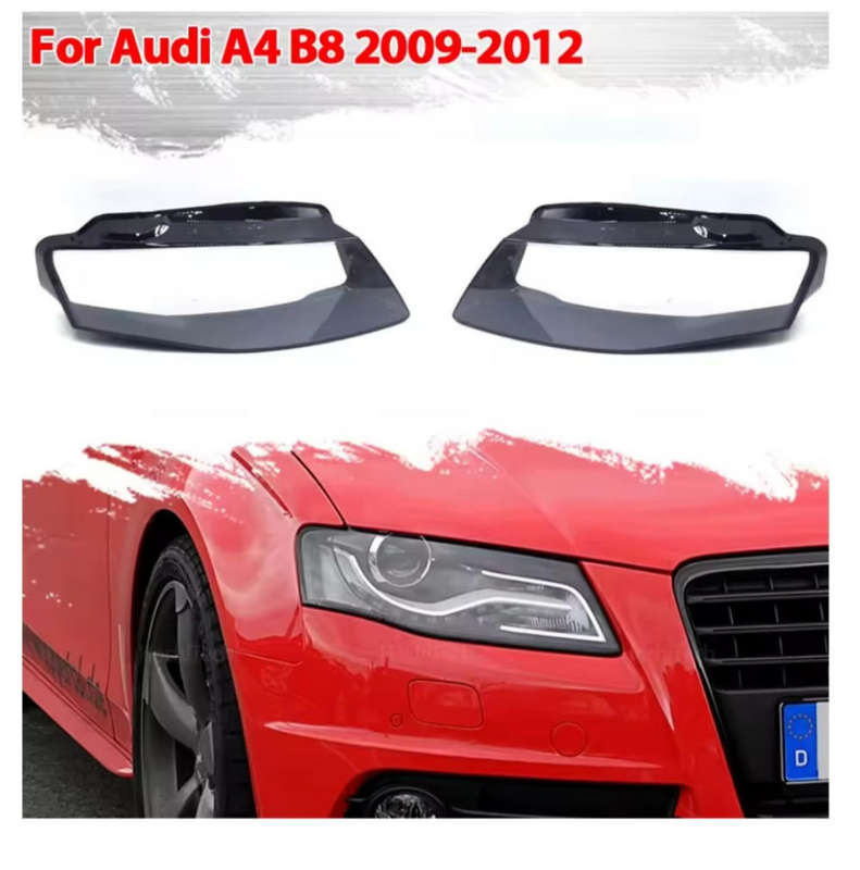 Audi A4 B8  2009-2012 Headlight  Cover- Right