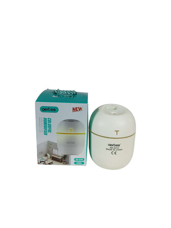 Aerbes AB-XX10 Colurful Nightlight Humidifier 220ML- White