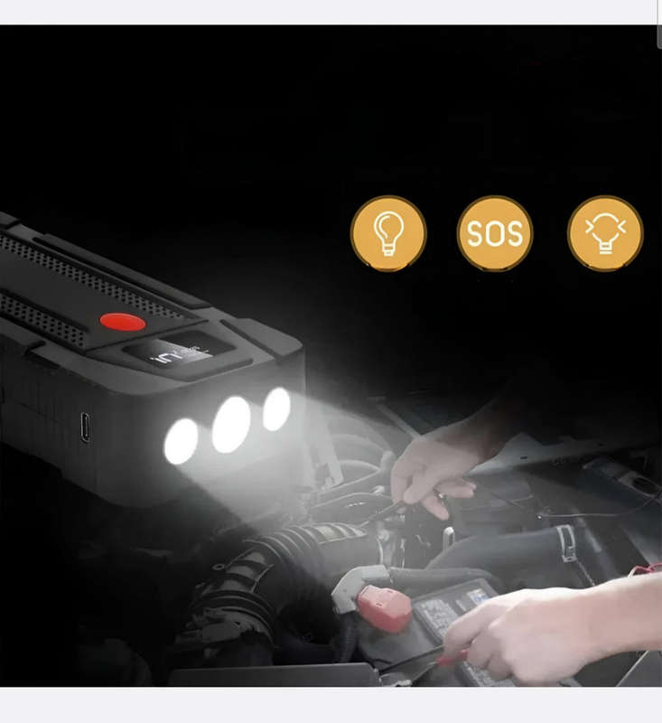 Jump Starter 2000A & air pump