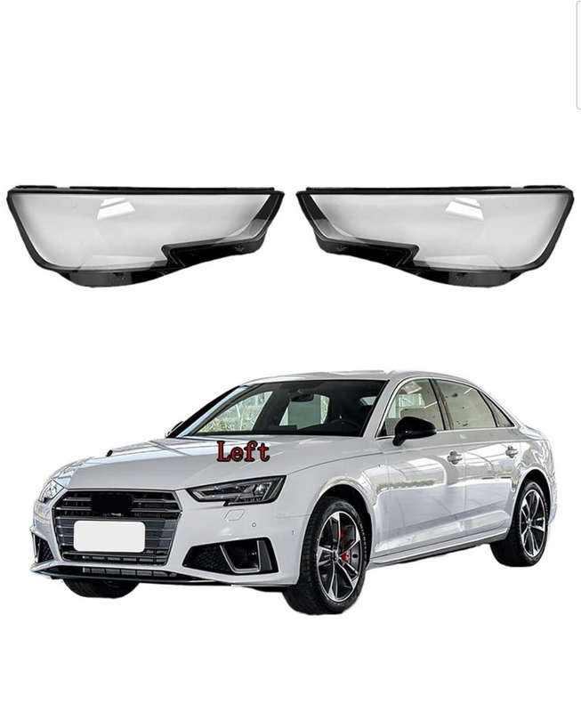 Audi A4 B9  2017-2019 Headlight Replacement Lens - Left Side