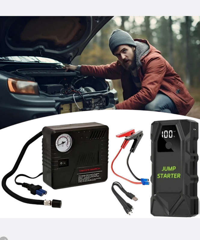 Jump Starter 2000A & air pump