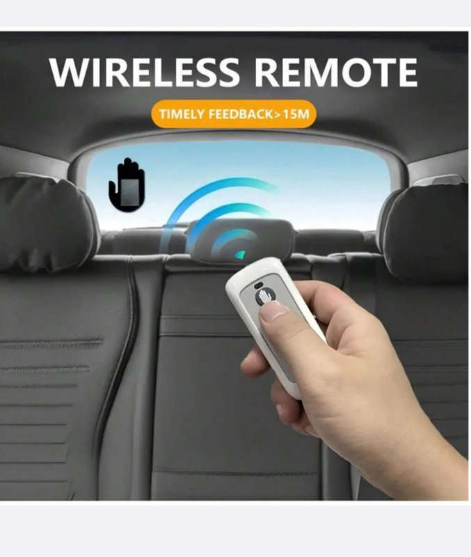 LED Finger Gesture Car Light with Remote Control + Batteries