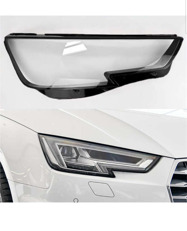 Audi A4 B9  2017-2019 Headlight Replacement Lens - Right  Side