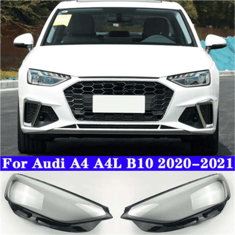 Audi A4 B9BA B10  2020-2023 Headlight Replacement Lens - Left Side