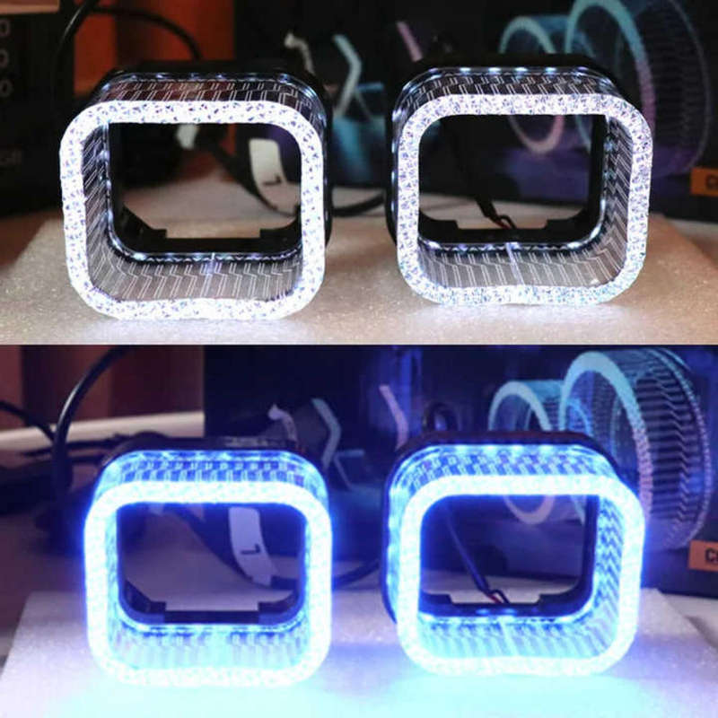 5D Crystal Angel Eyes Ring DRL Covers