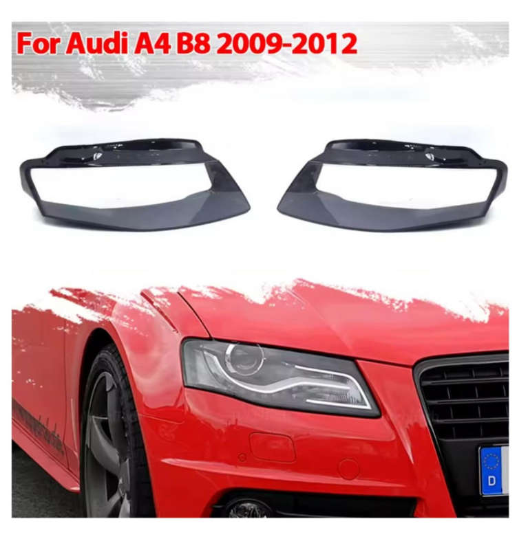 Audi A4 B8  2009-2012 Headlight  Cover- Left