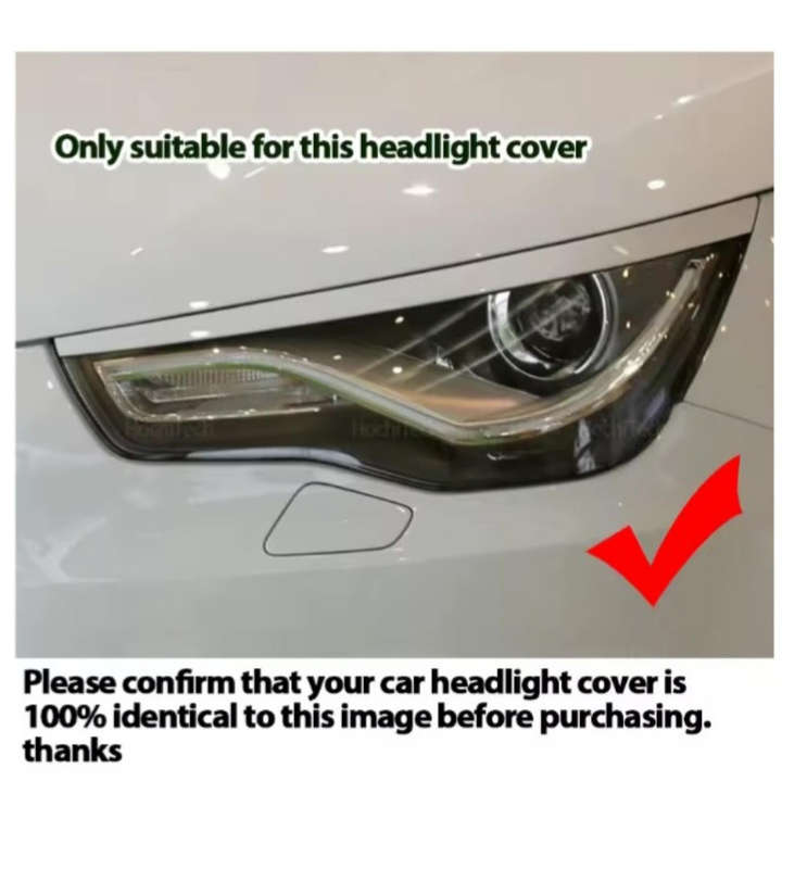 Audi A1 2012-2014 Car Headlight Glass Lens Case- Left