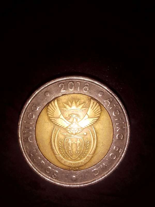 1918 - 2018 Mandela R5 Coin