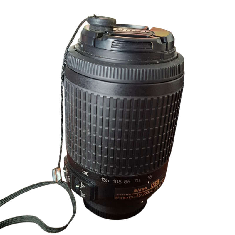Nikon DX AF-S Nikkor 55-200mm 1:4-5.6G ED VR Lense