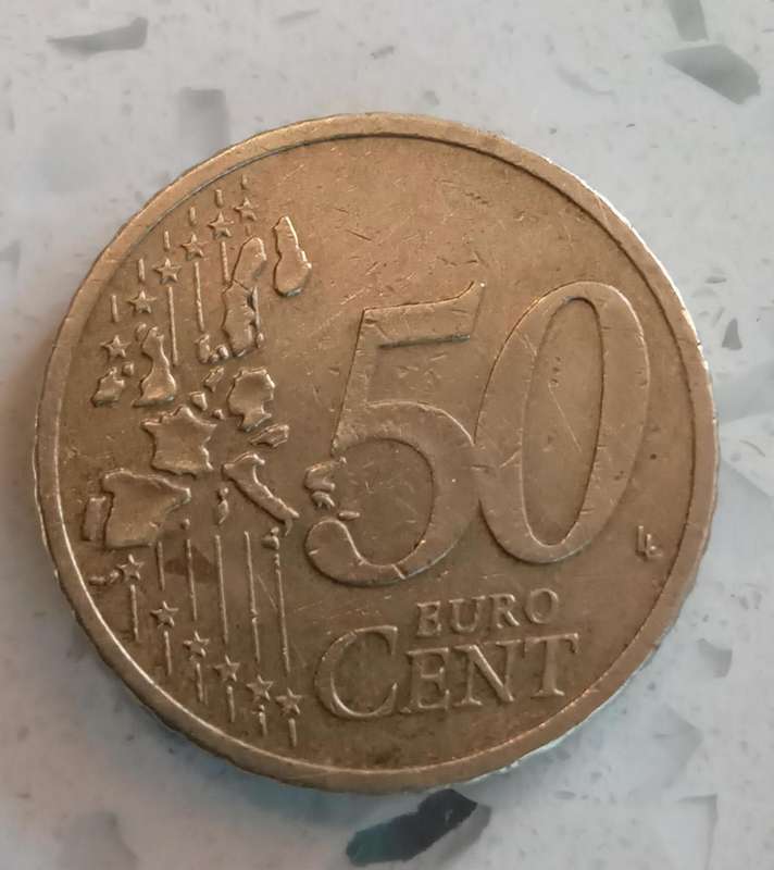 Rare 2002-A 50 Euro Cent Germany