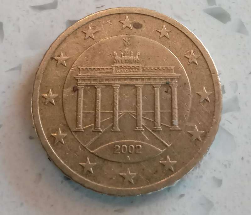 Rare 2002-A 50 Euro Cent Germany