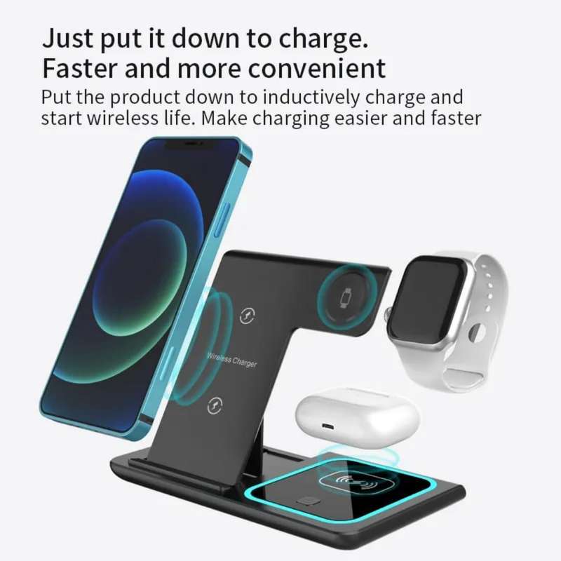 3 in 1 Foldable Wireless Charger