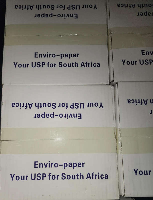 57mm x 40mm Thermal Credit Card Rolls - R285 a box of 100 Rolls