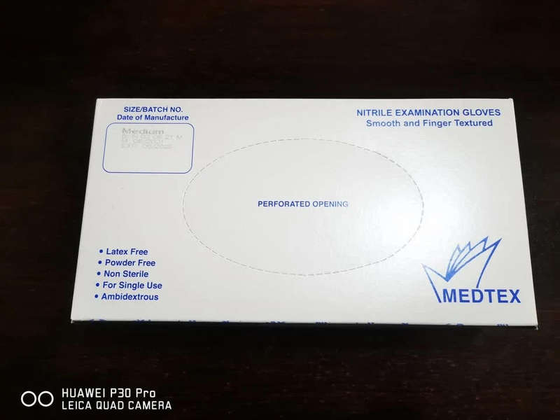 Nitrile Gloves - Medtex / Medic Plus / Medi Health - R110 a box of 100 Gloves