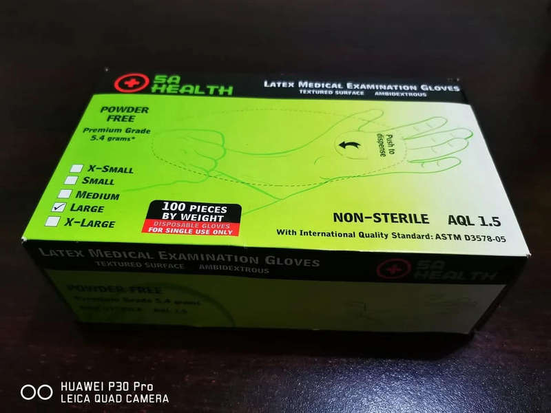 Latex Powder Free Gloves - R110 - SA Health Brand