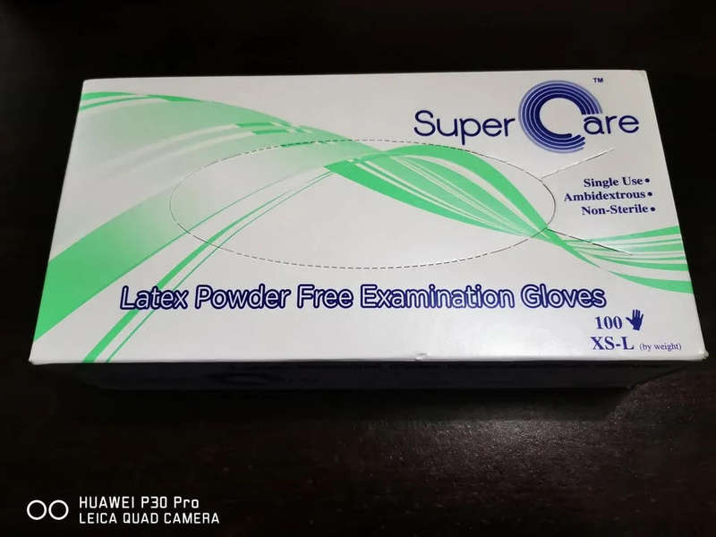 Medtex Latex Powder Free Gloves - R110 each a box of 100 Gloves