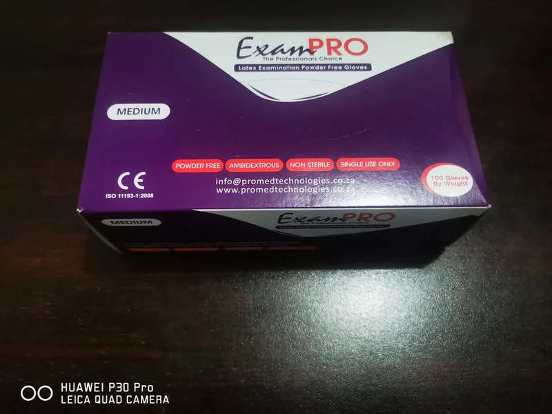 Exam PRO Latex Powder Free Gloves - R110 Each