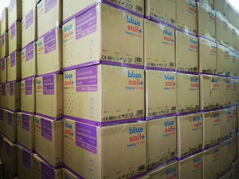 Blue Sail Nitrile Gloves - FDA Approved - R110 on Wholesale -17000 Boxes Available