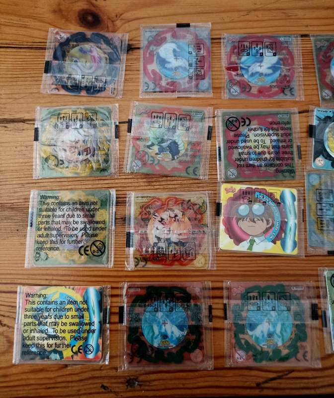 Sealed Beyblade Tazo Lot