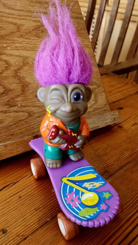 Vintage Skater Troll Dolls