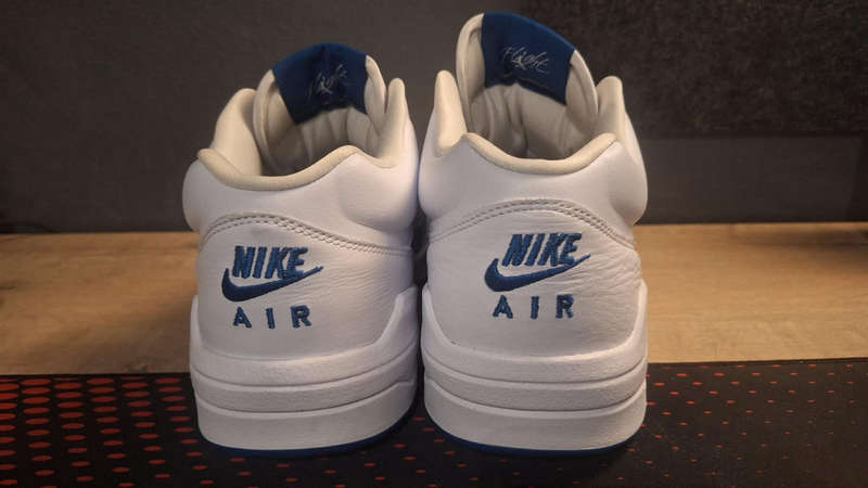 White and Blue Nike Air Jordan 98 Stadium