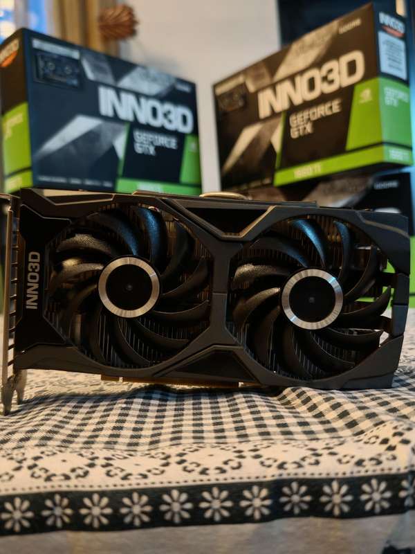 Inno3D GTX 1660Ti 6Gb Graphics Cards, Nvidia GeForce! Immaculate Condition, Original Packaging!!!