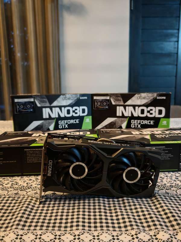 Inno3D GTX 1660Ti 6Gb Graphics Cards, Nvidia GeForce! Immaculate Condition, Original Packaging!!!