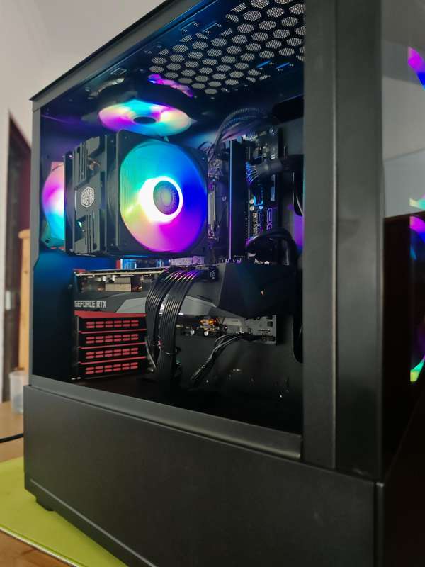 RTX GAMING BEAST - Core i7 8700 6 CORE With RTX 3070, MASSIVE CPU COOLER!!!