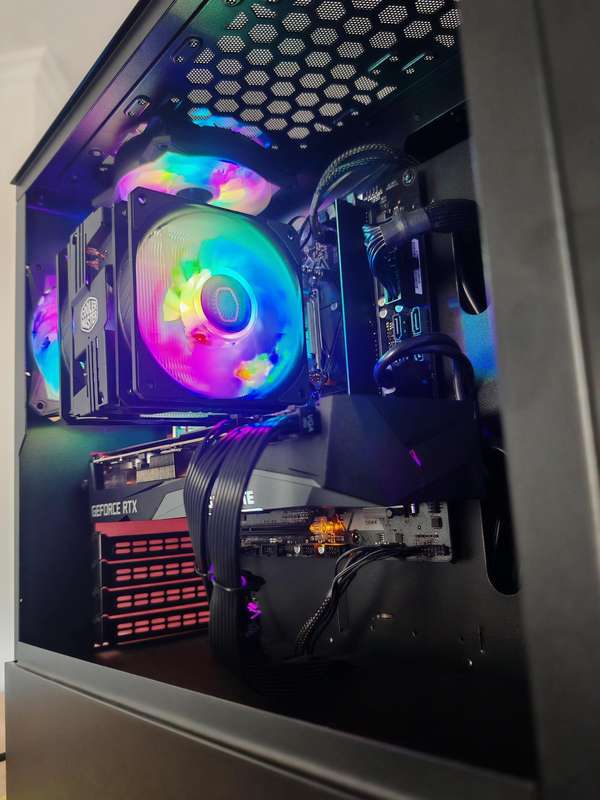 RTX GAMING BEAST - Core i7 8700 6 CORE With RTX 3070, MASSIVE CPU COOLER!!!