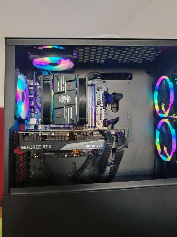 RTX GAMING BEAST - Core i7 8700 6 CORE With RTX 3070, MASSIVE CPU COOLER!!!