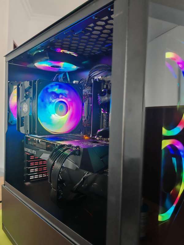 RTX GAMING BEAST - Core i7 8700 6 CORE With RTX 3070, MASSIVE CPU COOLER!!!