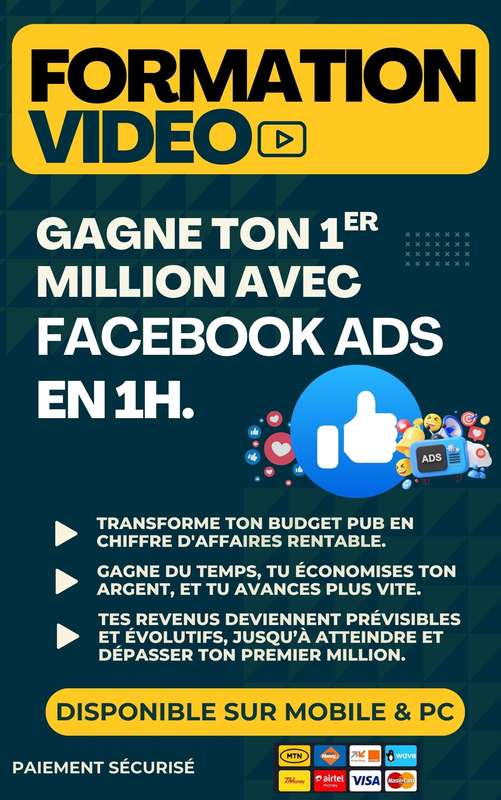 Master Facebook Ads and earn your first million  Express Video Training