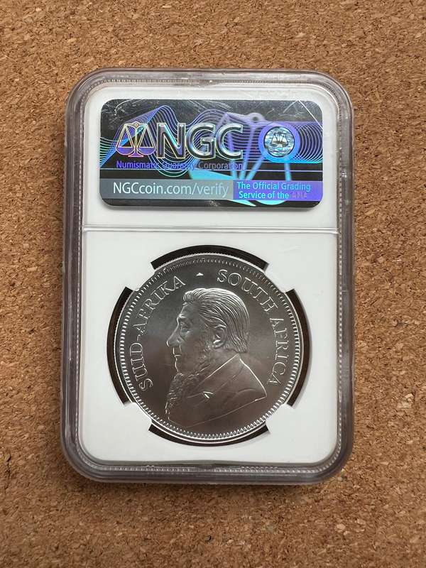 2019 MS 69 first releases Silver KrugerRand