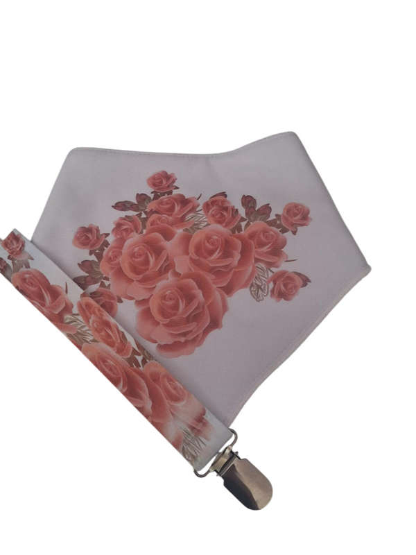 Roses  - Baby Bib combo