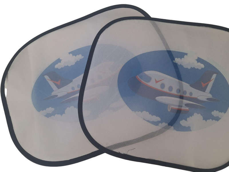 Baby Car Window Shades - Airplane